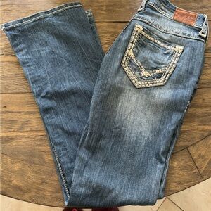 BKE Women's Denim Boot Cut Jeans